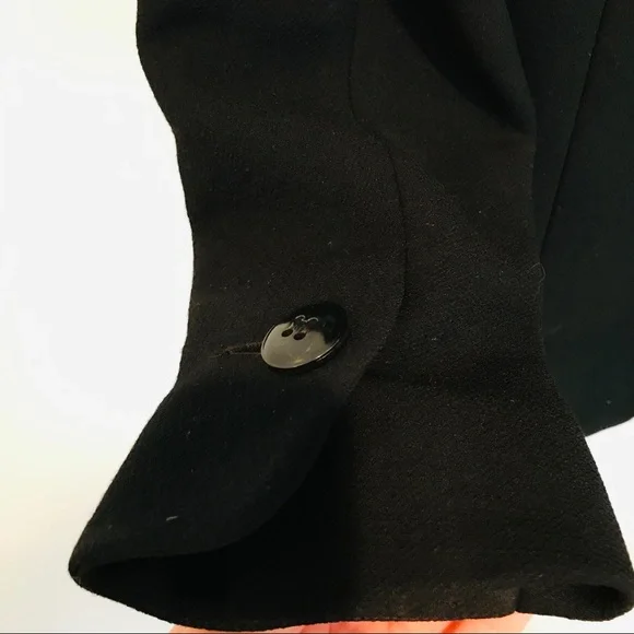 J. Crew wool coat black size 6 item 85859 - Picture 7 of 8